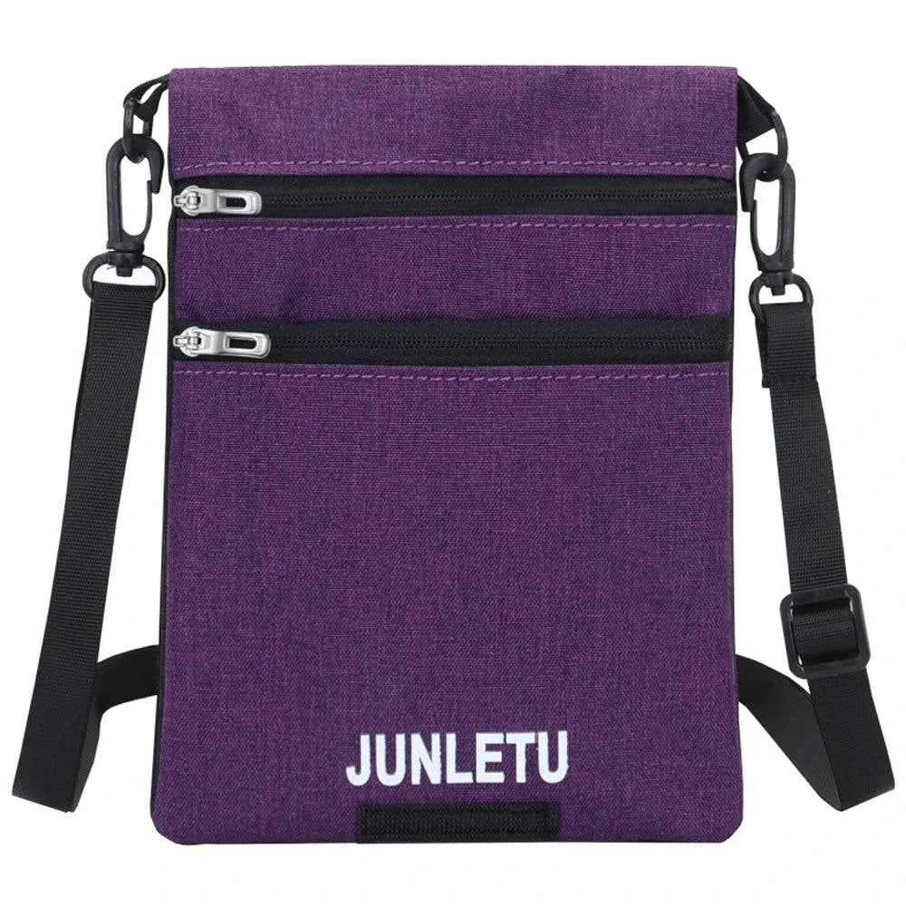 Travel Neck Pouch Neck Wallet Stash Passport Bag Holder for Men and Women Travel Card Bag Outdoor Bag-WAYBIKER