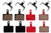 4 Pairs Resin/ceramic/Full metal Bicycle disc brake pads for Shimano M375M395M416M445 M446 M485 M486 M515 M525 Orion Auriga Pro-WAYBIKER