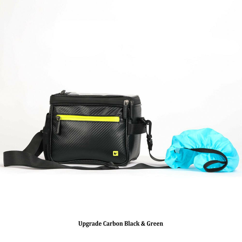Waterproof Bicycle Bag Touch Screen Handlebar Front Tube Bag Multifunction Shoulder Bag for Phone Camera GPS Container-WAYBIKER