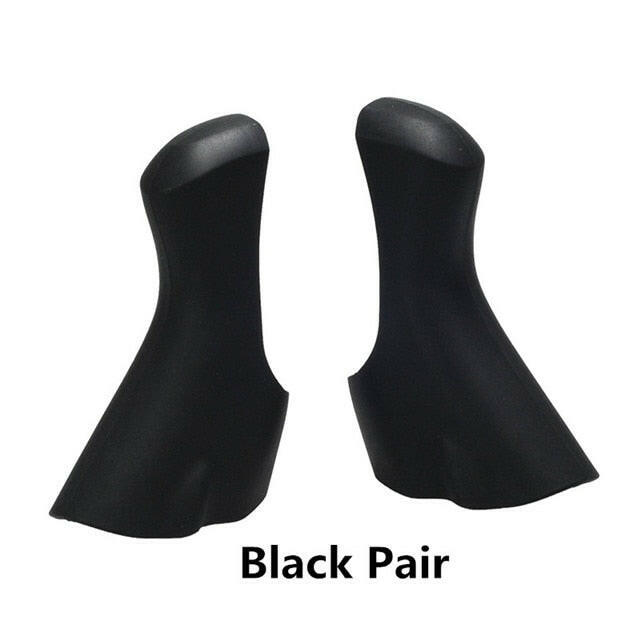 Bracket Covers for SHIMANO 105 UT Road Bike ST-4700 ST-5800 ST-6800 Shifters Protective Hoods Rubber Sleeve Case Not Original-WAYBIKER