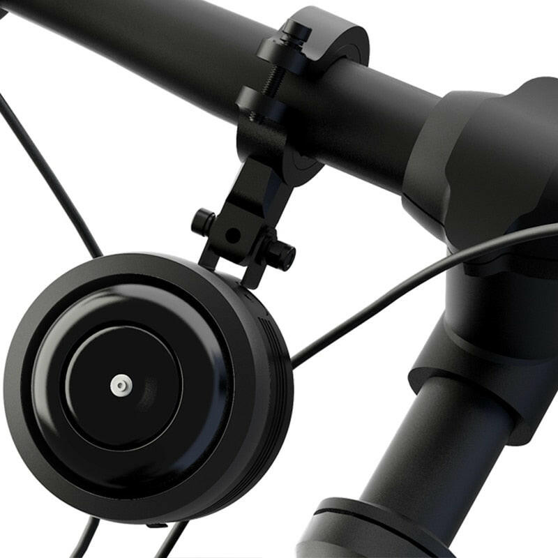 Bicycle Bell Electric Horn with Alarm Super Sound for Scooter MTB Bike USB Charging 1300mAh Safety Anti-theft Alarm 125db Loud-WAYBIKER