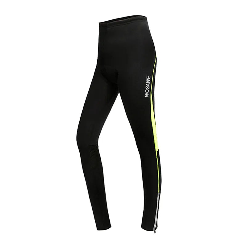 WOSAWE Women's Cycling Tights Spandex Bike Pants Bottoms Breathable Mountain Bicycle MTB Road Bike Cycling Pant-WAYBIKER