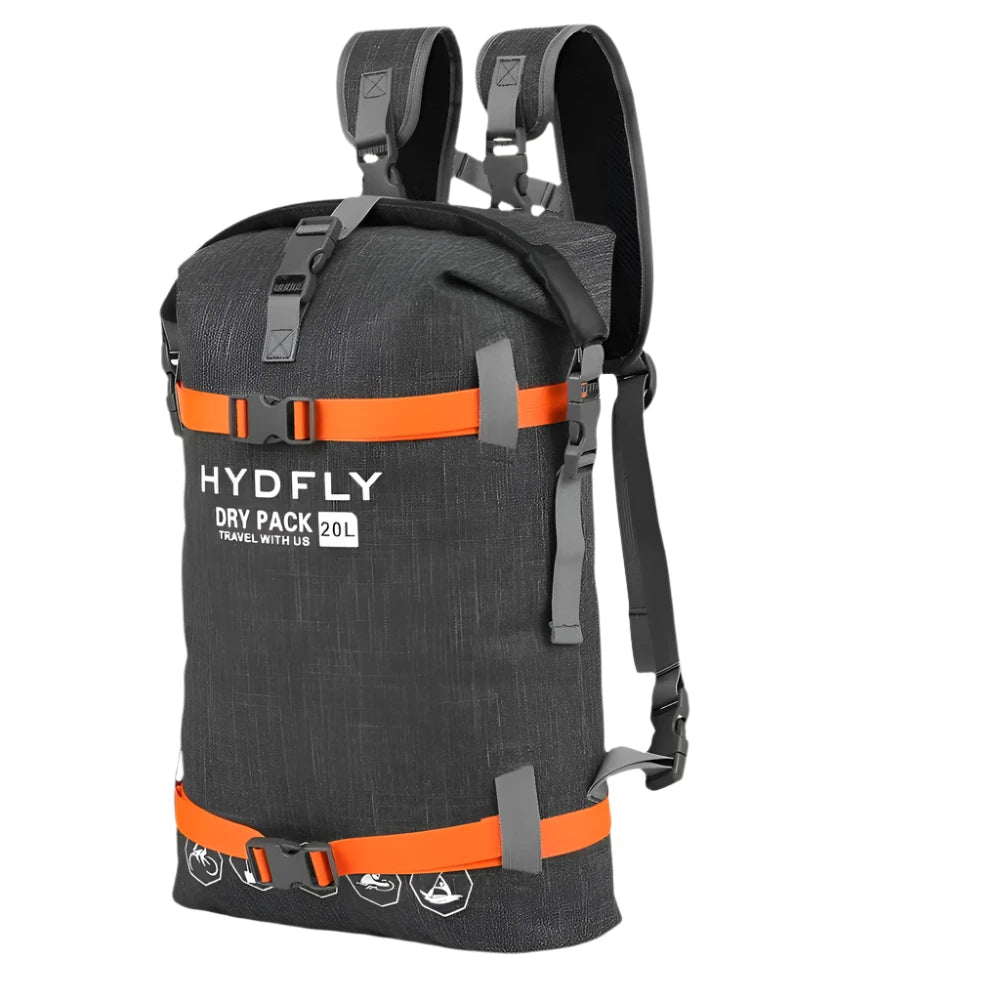 Waterproof Dry Bag Pack Sack 10L/20L Swimming Bag Rafting Kayaking River Trekking Bag Floating Sailing Trekking Backpack-WAYBIKER