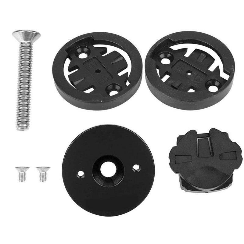 MTB Bike Code Table Base Computer Holder Stem Top Cap Cycling Stopwatch GPS Speedometer Mount Bracket For Garming Bryton Cateye-WAYBIKER