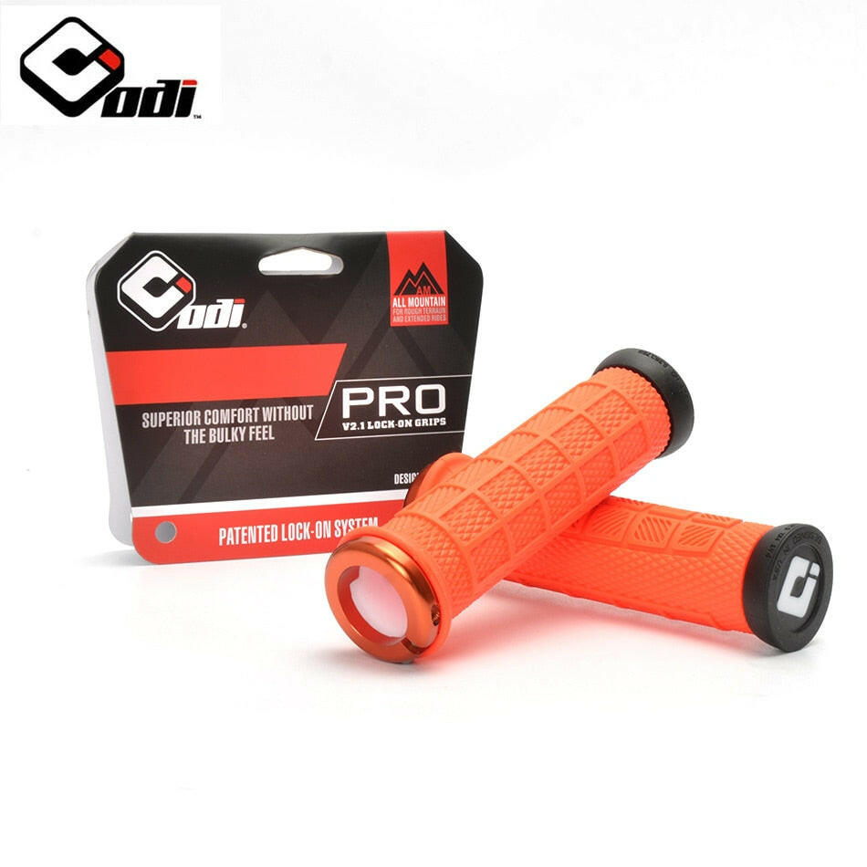 ODI Bicycle Lock on Grips for MTB Mountain Bike Handlebar Cover Alluminium Alloy+Silica Gel Road Bike Grips Bicycle accessories-WAYBIKER