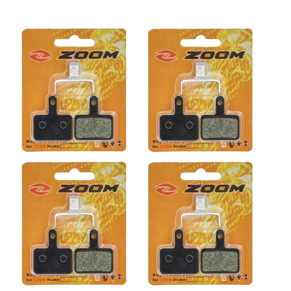 4 Pair ZOOM B01S Brake pads Resin  Disc Brake Pads for MTB MT200/M315 / M355 / M395 / M446 / M575  / M486 / M485 / M445-WAYBIKER