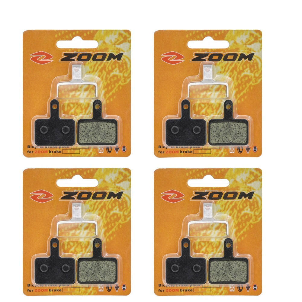 4 Pair ZOOM B01S Brake pads Resin Disc Brake Pads for MTB MT200/M315 / M355 / M395 / M446 / M575 / M486 / M485 / M445