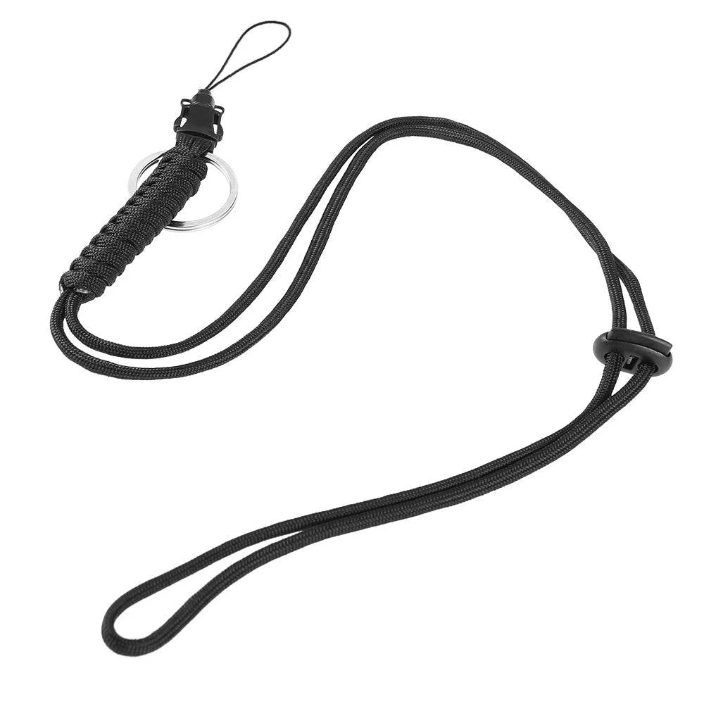 4mm 7 Strand Paracord Parachute Cord Outdoor Lanyard Rope Camping Awning Tent Rope Phone Camera String Sling Climbing Survival-WAYBIKER