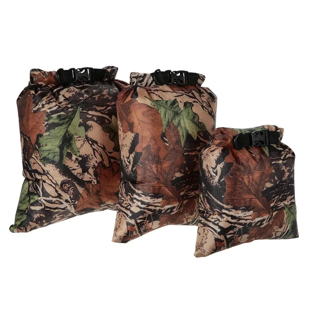 Lixada 3PCS Waterproof Dry Bag 3L+5L+8L Foldable Outdoor Bag Dry Sacks Pack For Camping Drifting Swimming Rafting Kayaking River-WAYBIKER