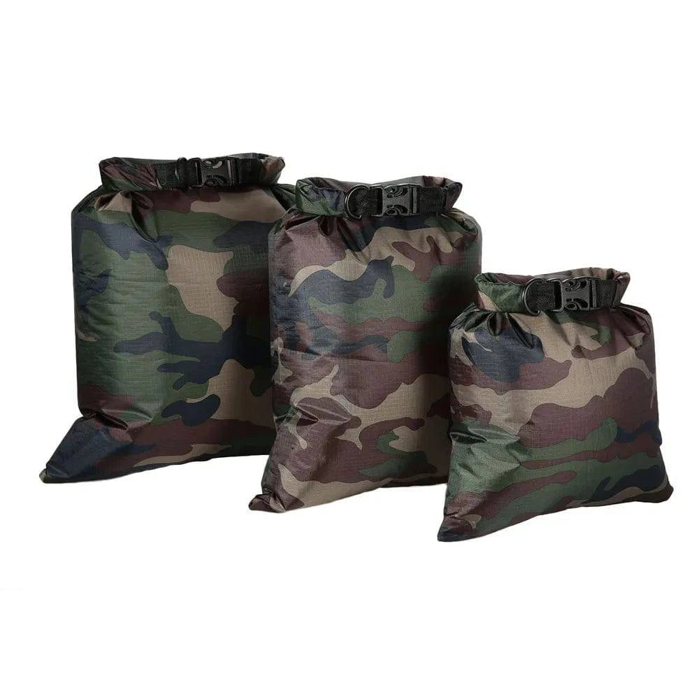Lixada 3PCS Waterproof Dry Bag 3L+5L+8L Foldable Outdoor Bag Dry Sacks Pack For Camping Drifting Swimming Rafting Kayaking River-WAYBIKER