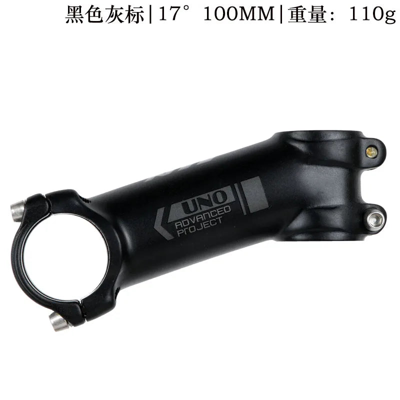UNO Ultralight 7/17 Degrees Bike Stems MTB Mountain Road Bicycle Stem 31.8* 60 -130mm