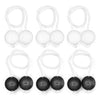 8 PCS Ladder Toss Ball PE Golf Ball Bolas Hard Golf Training Balls Outdoor Game Ball Set-WAYBIKER