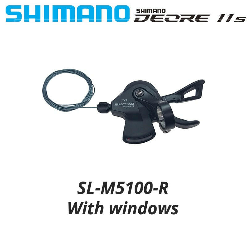 SHIMANO DEORE M5100 11Speed Derailleur SHADOW RD-M5100 SGS 1x11S SL-M5100-R RD-M5120 11 Speed Mountain Bike 11V MTB Bicycle Part-WAYBIKER