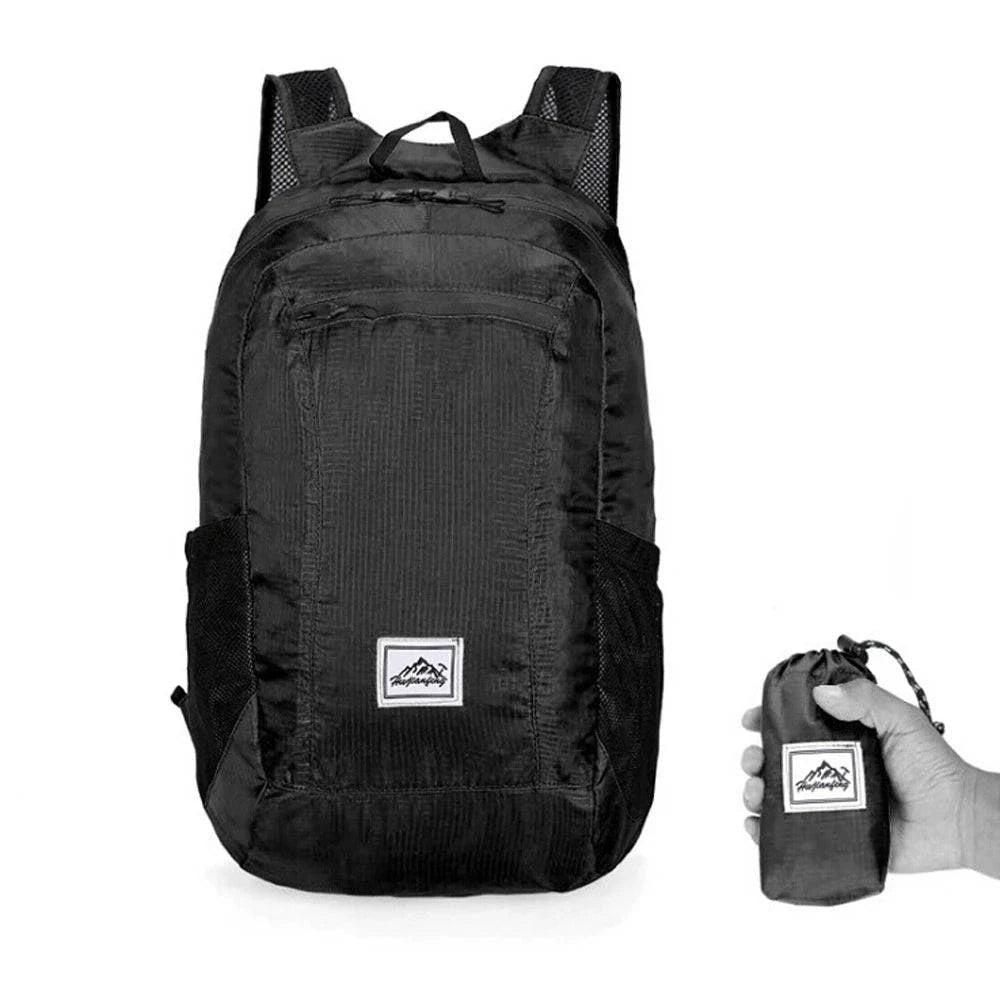 Lightweight Portable Foldable Backpack Waterproof Backpack Folding Bag Ultralight Outdoor Pack Good For Women Men Travel Hiking-WAYBIKER