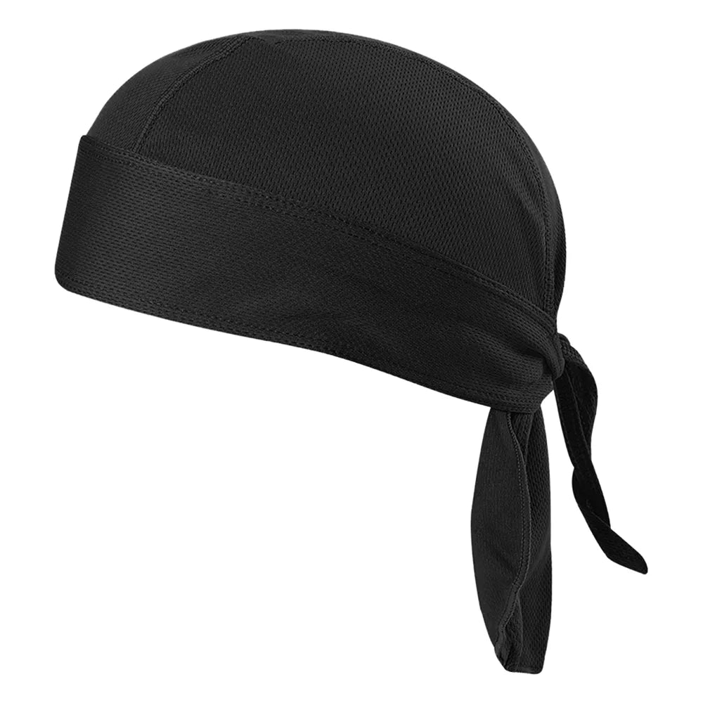 Bicycle Sweat-wicking Cap Beanie Cap Cycling Headscarf Headband Quick-dry Pirate Hat Beanie Hat for Outdoor Cycling Motorcycling-WAYBIKER