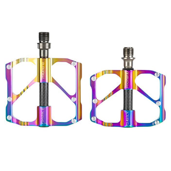 thinkrider pedal ThinkRider Flat Bike Pedals MTB Road 3 Sealed Bearings Bicycle Pedals