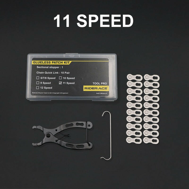 10 pairs Bicycle Chain Connector Quick Link Lock Set Road Bike Joint Magic Buckle Master Cycling Part For 6 7 8 9 10 11 12 Speed-WAYBIKER