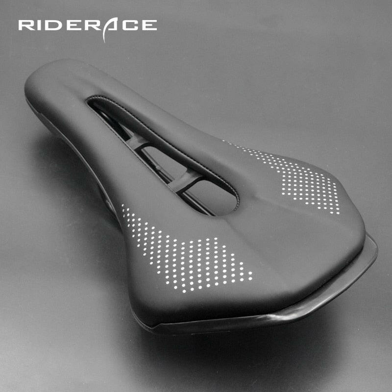 Bicycle Saddle Seat Road Steel Rails Mountain Bike Cushion For Men Skid-proof Carretera Soft PU Leather Road MTB Cycling Saddles-WAYBIKER