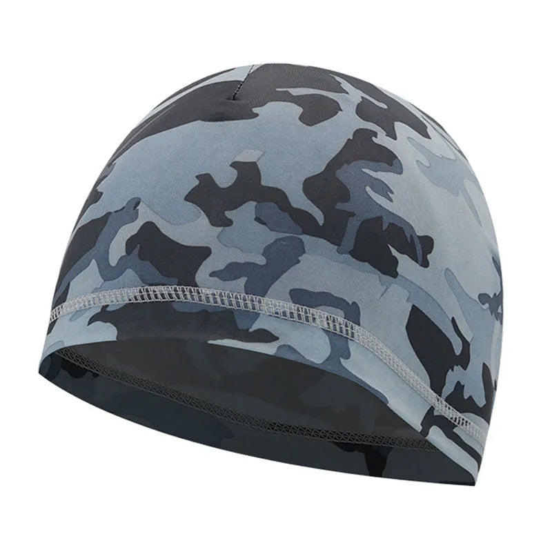 Summer Cycling Beanie Men Cap Women Hat Motorbike Camouflage Quick-Dry Elastic Bicycle Anti-UV Fishing Breathable Run Sports Cap