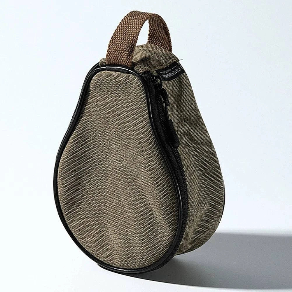 CAMPINGMOON Storage Bag Sierra Cup Bag Sierra Cup Cotton Canvas Camping Bags for Outdoor Camping Hiking Travel Picnic Equipment-WAYBIKER