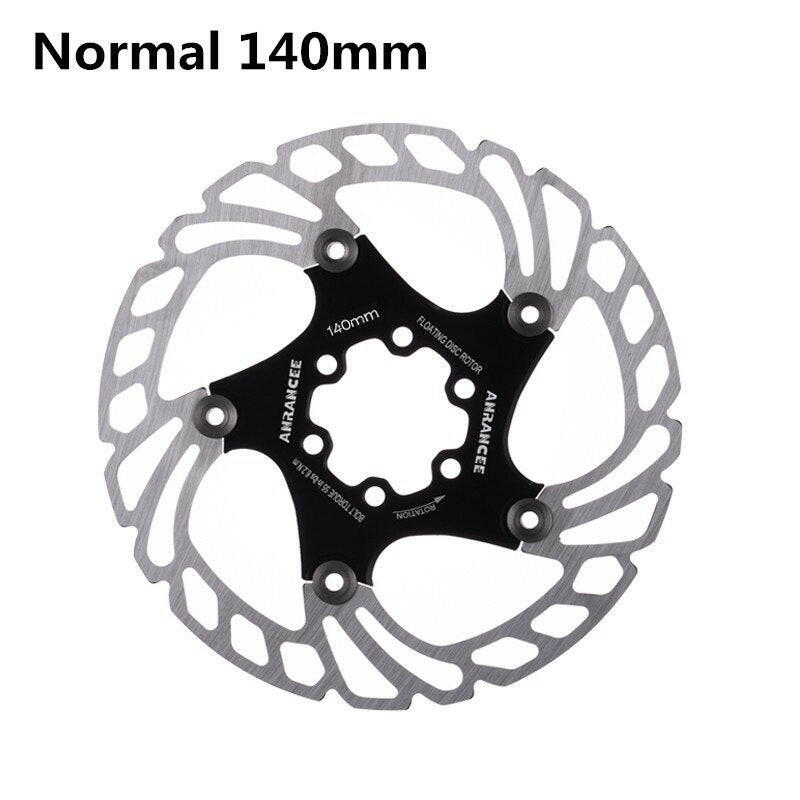 ANRANCEE Mountain Bike Cooling Disc Brake Floating Pads 140mm 160mm 180mm 203mm 6 Bolts Cool Down Bicycle Rotor VS RT99 RT86