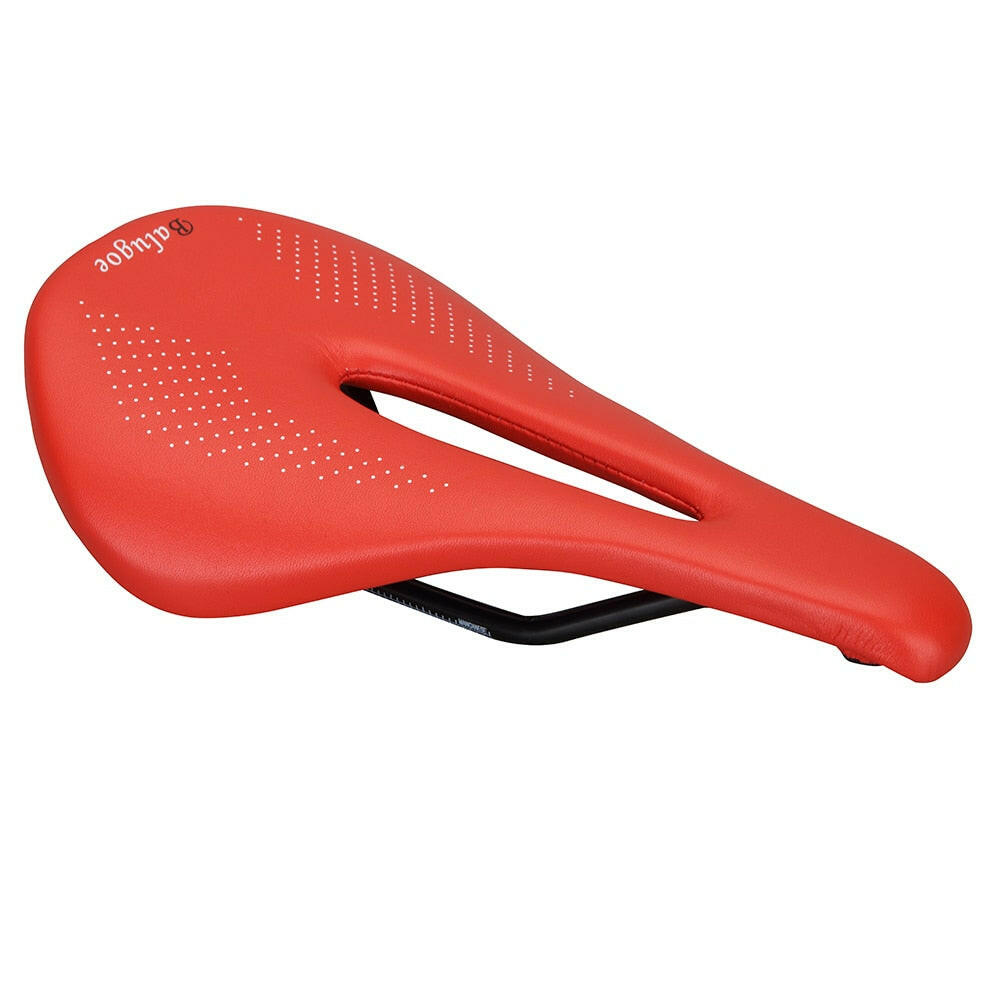 New MTB Bike Saddle Silicone Cushion PU Leather Surface Full Silica Gel Comfortable Bicycle Seat Shockproof Road Bicycle Saddle-WAYBIKER