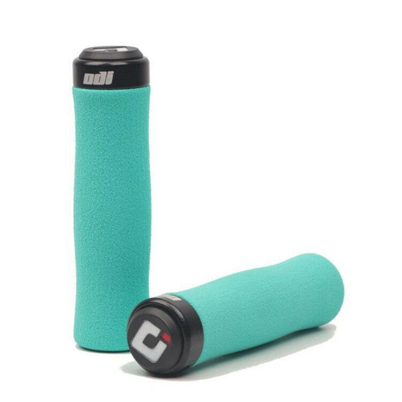 ODI MTB Bicycle Handlebar Grips Mountain Bike Sponge Grip Cycling Handle Bar Cover Lockable Anti-skip Bicycle Accessories 2.2cm-WAYBIKER