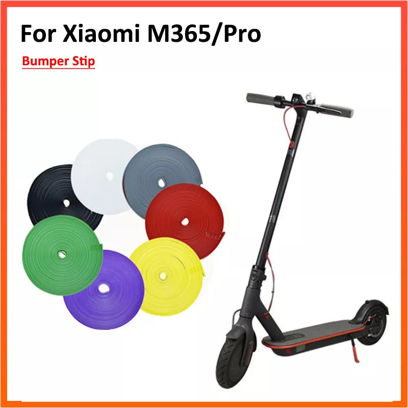 Bumper Protective KickScooter Body Strips for Xiaomi M365 for Ninebot G30 Universal Electric Scooter Protective Strips 2M-WAYBIKER