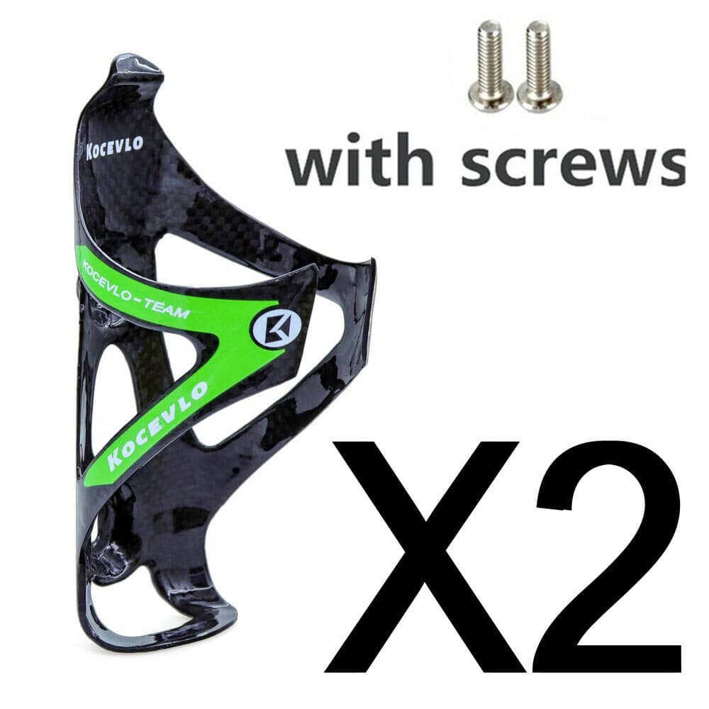 KOCEVLO Full Carbon Fiber Bicycle Ultralig Water Bottle Cage MTB Road Bike Bottle Holder Cycle Equipment-WAYBIKER