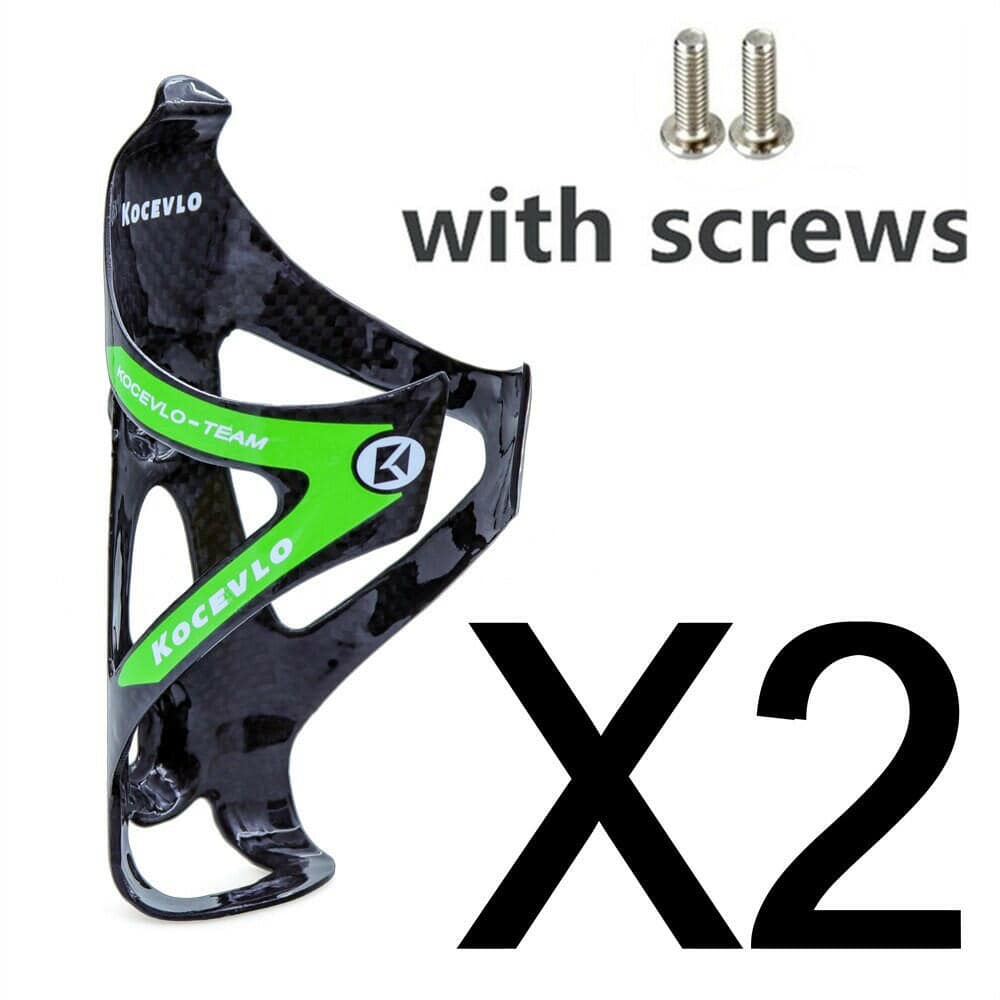 KOCEVLO Full Carbon Fiber Bicycle Ultralig Water Bottle Cage MTB Road Bike Bottle Holder Cycle Equipment