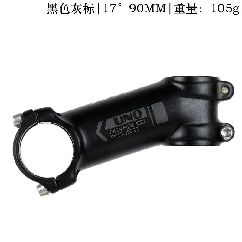 UNO Ultralight 7/17 Degrees Bike Stems MTB Mountain Road Bicycle Stem 31.8* 60 -130mm