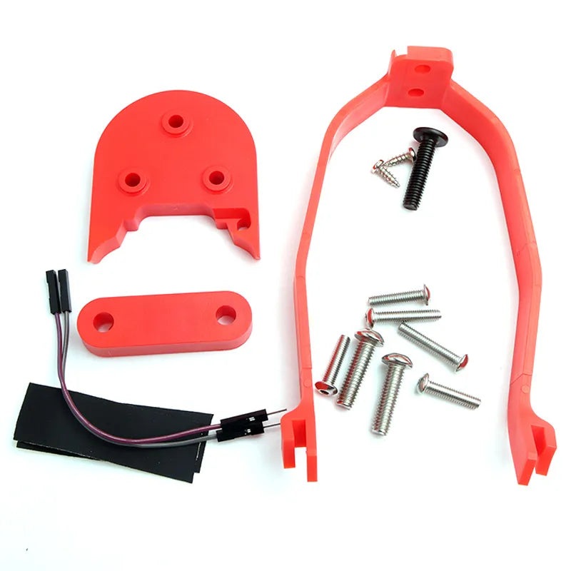 10inch Tire Tyre Modification Tool Kit for M365 PRO 1S Electric Scooter Rear Wheel Mudguard Spacer Kickstand Foot Support-WAYBIKER