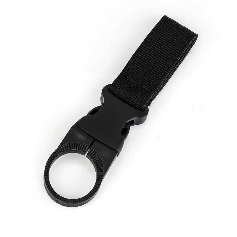 Carabiner Outdoor Hike Water Bottle Buckle Holder Cycling Water Bottle Holder Hook Backpack Hanger Hook Camp Clip Hang Clasp-WAYBIKER