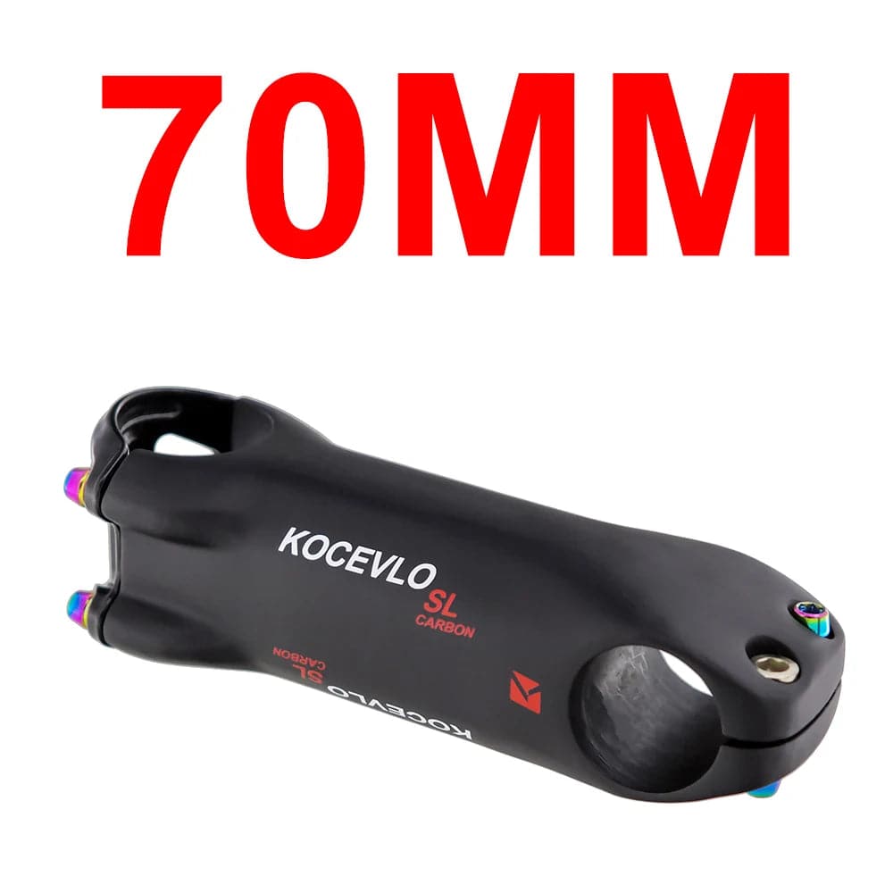 KOCEVLO SL SPEED T800 Carbon Stem 6Degree 28.6/31.8MM Carbon Road Bike Stem MTB Bicycle Stems Positive Negative Cycling Parts-WAYBIKER