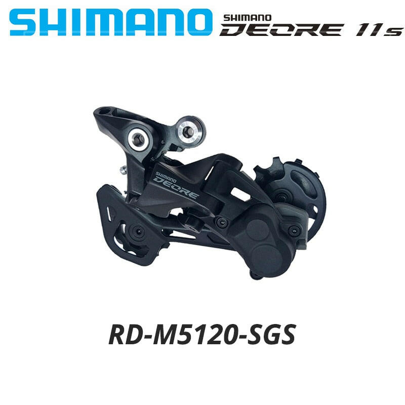 SHIMANO DEORE M5100 11Speed Derailleur SHADOW RD-M5100 SGS 1x11S SL-M5100-R RD-M5120 11 Speed Mountain Bike 11V MTB Bicycle Part-WAYBIKER