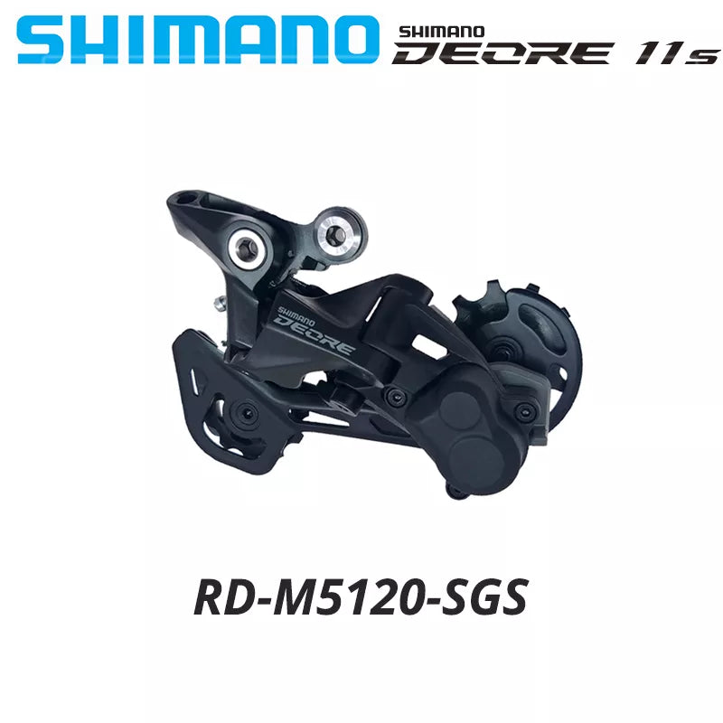SHIMANO DEORE M5100 11Speed Derailleur SHADOW RD-M5100 SGS 1x11S SL-M5100-R RD-M5120 11 Speed Mountain Bike 11V MTB Bicycle Part-WAYBIKER