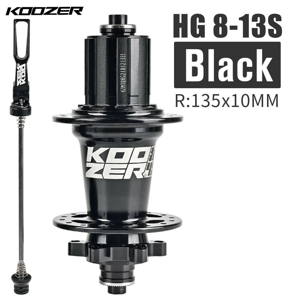 Bicycle hubs KOOZER XM490 PRO Mountain Bike Hub Stainless Steel Axle 32 Holes 6 Pawls 72 Clicks HG/XD/MS 8 9 10 11 12 Speeds-WAYBIKER