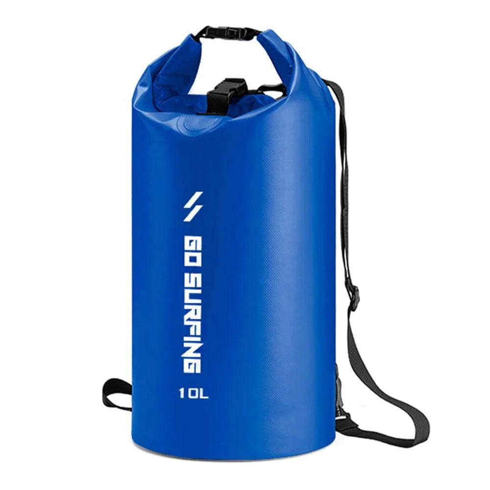 5L/10L/20L PVC Waterproof Dry Bag Roll Top Dry Sack Floating Diving Foldable Bags for Camping Hiking Kayaking Rafting Boating-WAYBIKER
