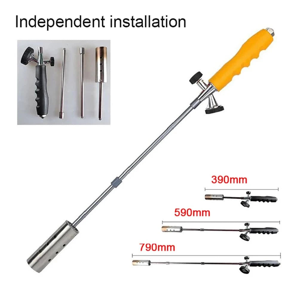 Grass Burners Waterproof Weeding Fire Machine Blowtorch Multipurpose Grass Remove Torch Welding Tool for Outdoor Camping Weeders-WAYBIKER