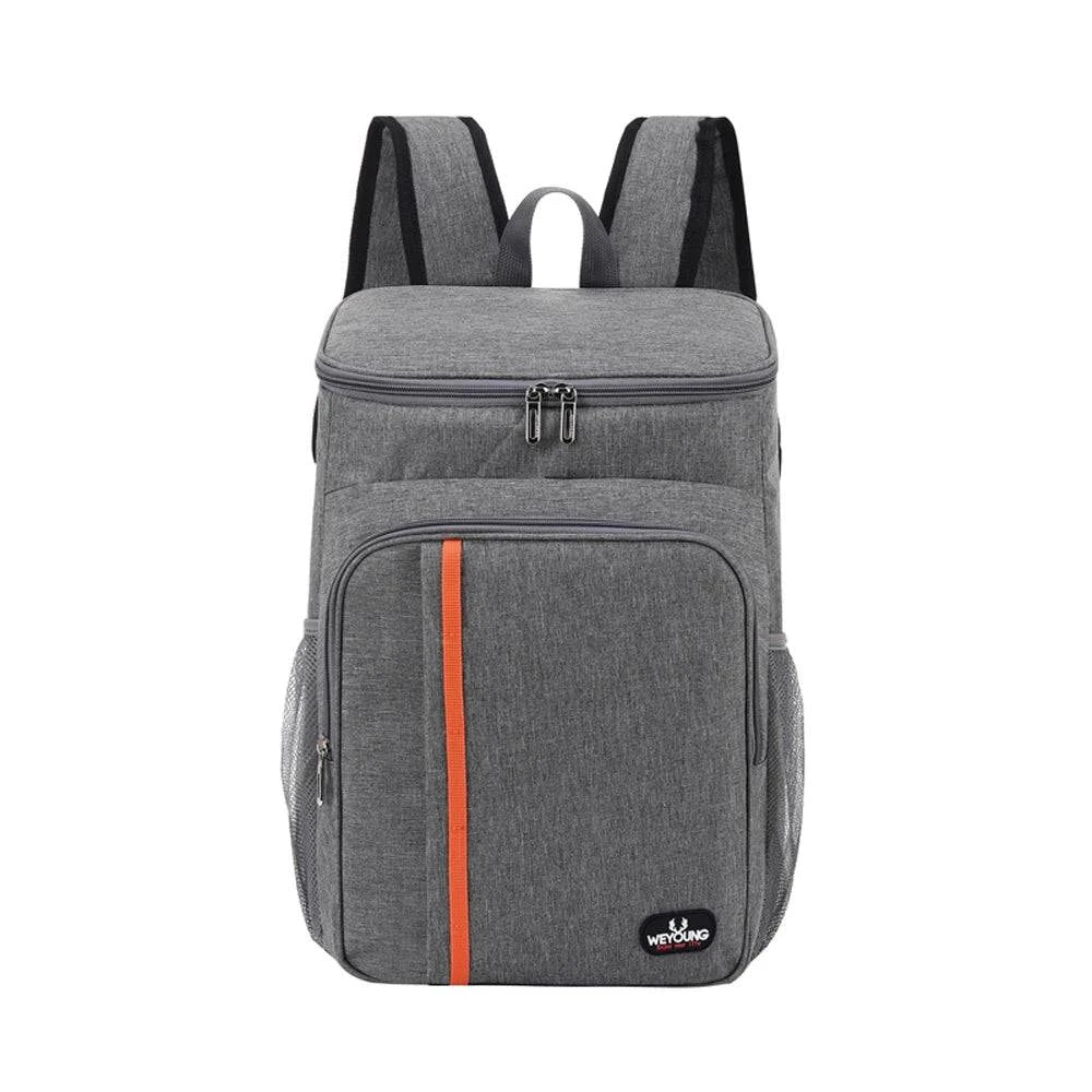 18L Large Capacity Leak Proof Lunch Backpack Thermal Large Picnic Cool and Warm Insulated Bag Outdoor Storage Shoulder Bag-WAYBIKER