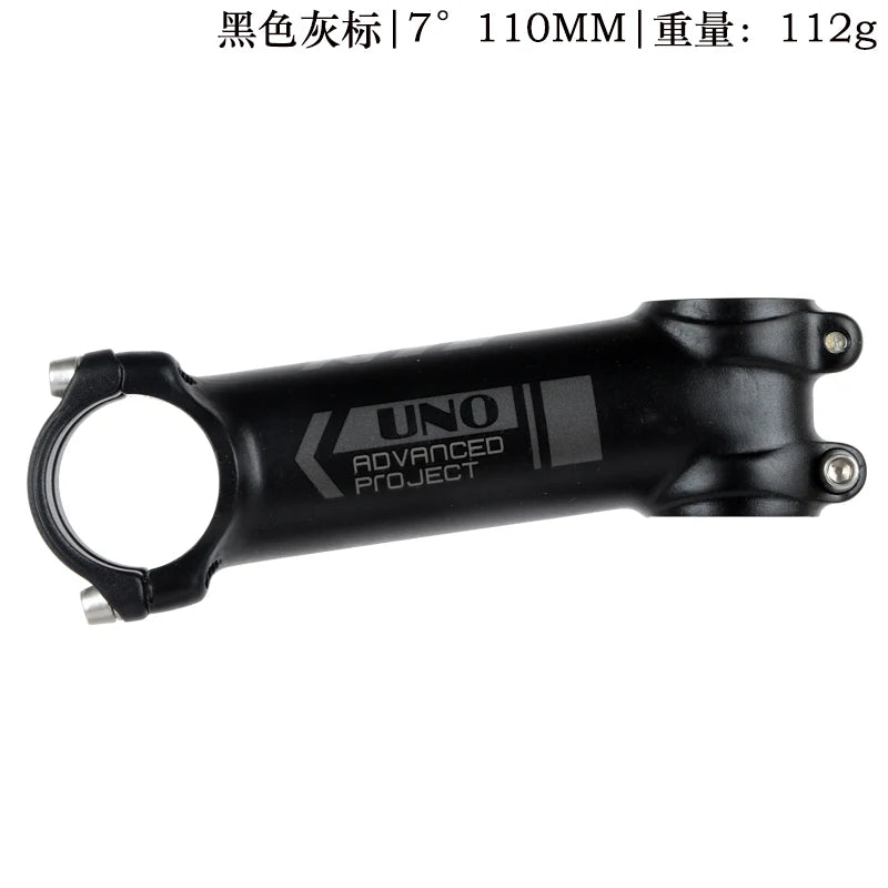 UNO Ultralight 7/17 Degrees Bike Stems MTB Mountain Road Bicycle Stem 31.8* 60 -130mm