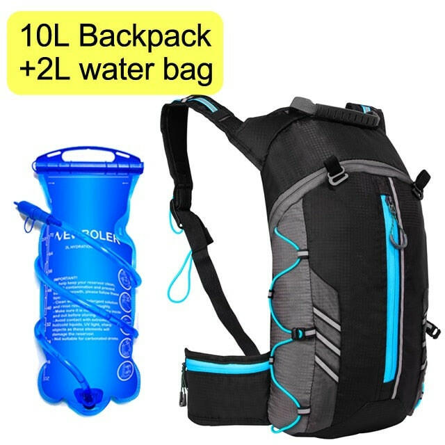 Bicycle Bike Bags 10L Portable Waterproof Road Cycling Water Bag Outdoor Sport Climbing Pouch Hydration Backpack-WAYBIKER