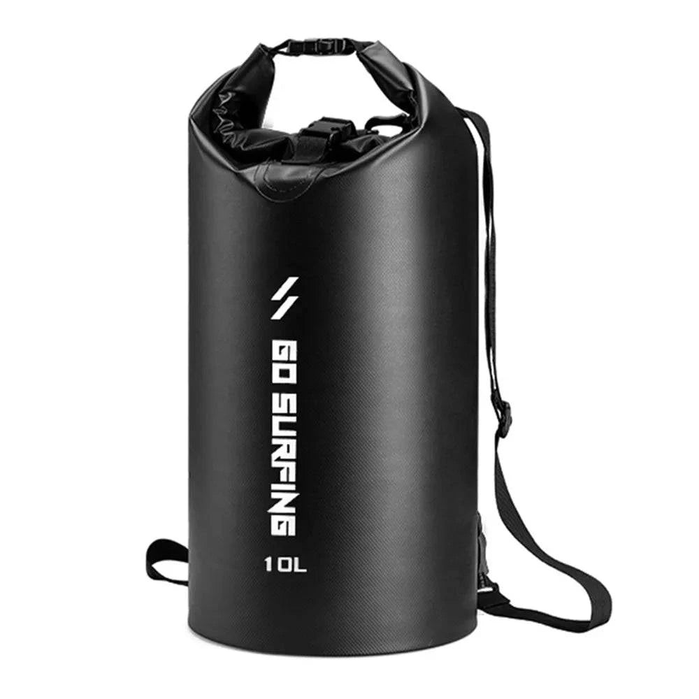 5L/10L/20L PVC Waterproof Dry Bag Roll Top Dry Sack Floating Diving Foldable Bags for Camping Hiking Kayaking Rafting Boating-WAYBIKER
