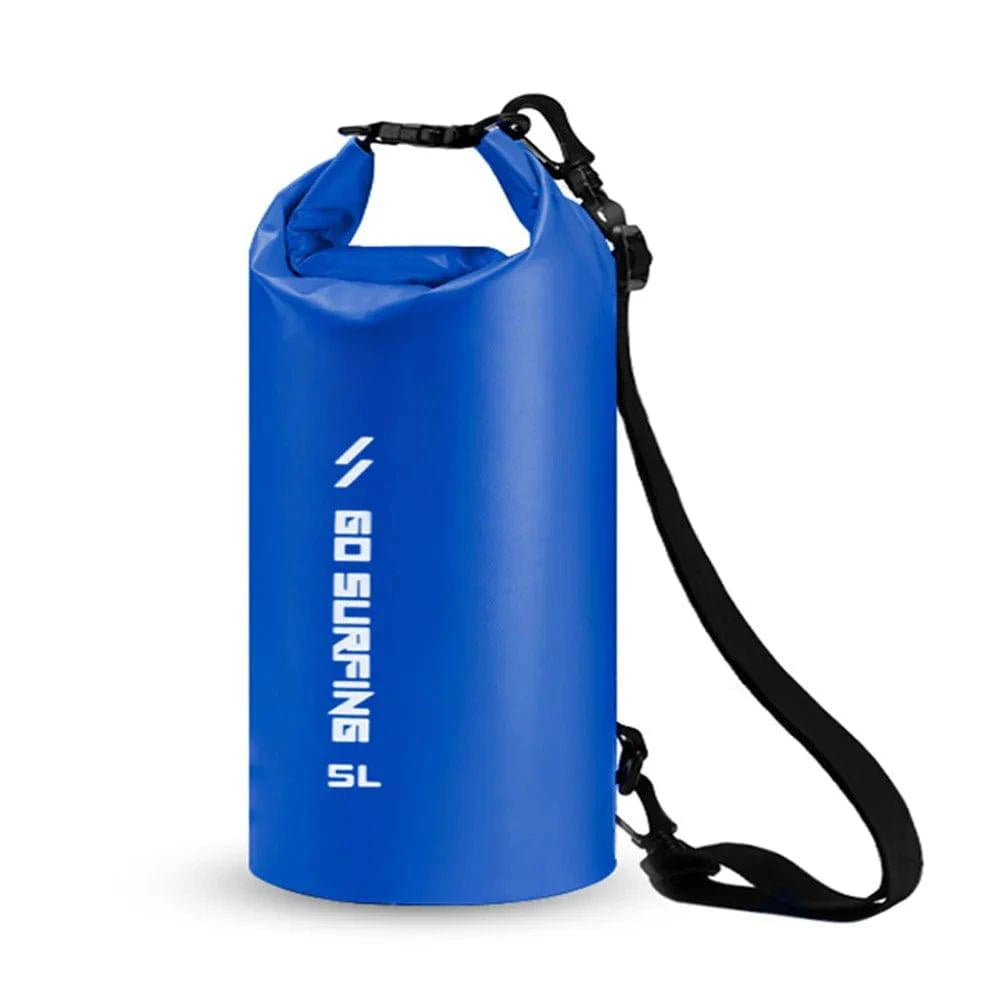 5L/10L/20L PVC Waterproof Dry Bag Roll Top Dry Sack Floating Diving Foldable Bags for Camping Hiking Kayaking Rafting Boating-WAYBIKER