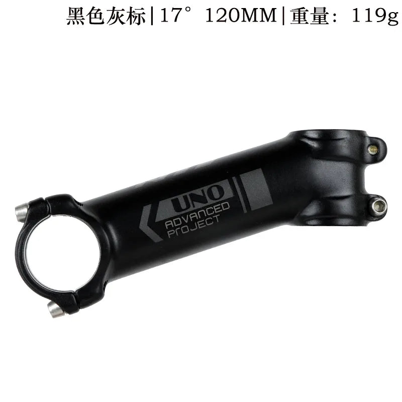UNO Ultralight 7/17 Degrees Bike Stems MTB Mountain Road Bicycle Stem 31.8* 60 -130mm