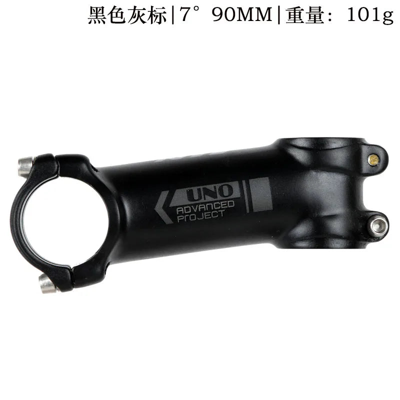 UNO Ultralight 7/17 Degrees Bike Stems MTB Mountain Road Bicycle Stem 31.8* 60 -130mm