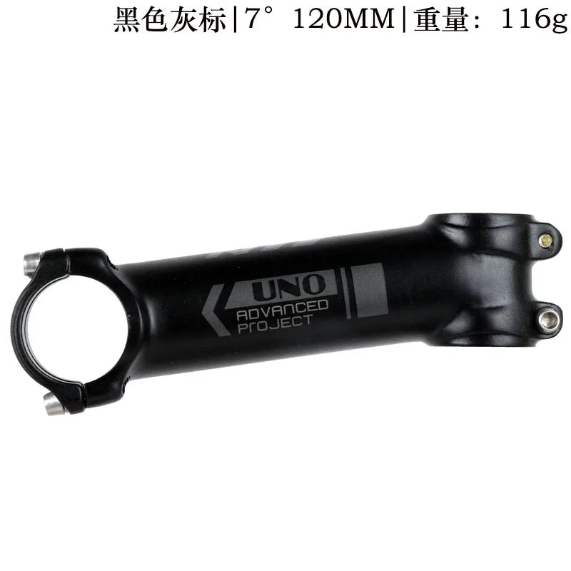 UNO Ultralight 7/17 Degrees Bike Stems MTB Mountain Road Bicycle Stem 31.8* 60 -130mm