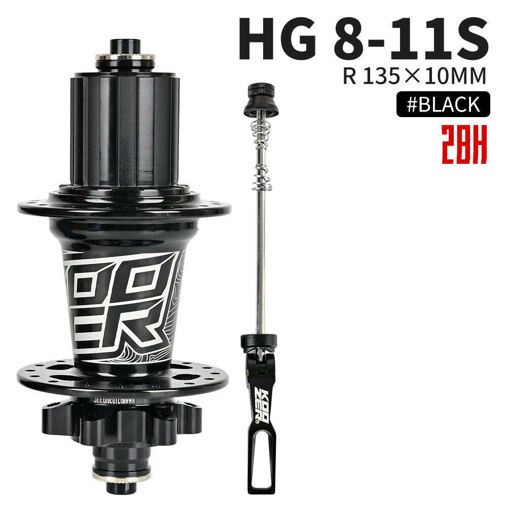 Bicycle Hub KOOZER XM490 Sealed Bearings Hub 6 Pawl 72T Noise Hub For HG 8 9 10 11 12 Speed For Sram NX SX 12S 28/32/36Hole-WAYBIKER