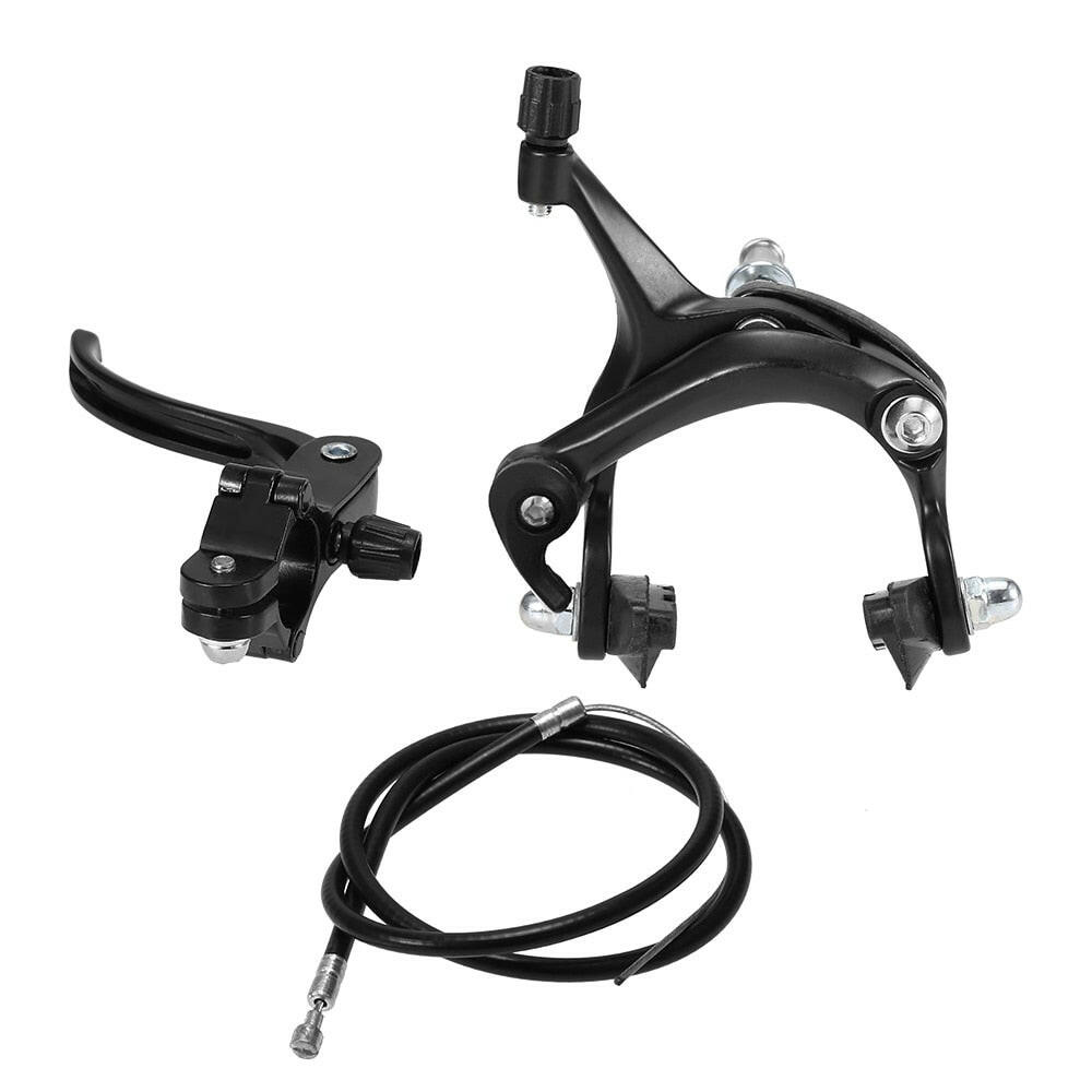 Front / Rear Fixie Bike Brake Kit Road Bike Cruiser Brake Set Mountain Bicycle Caliper Brake Kit Side Pull Brake Set Bike Parts-WAYBIKER