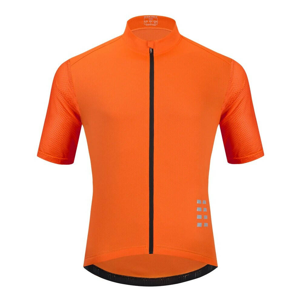WOSAWE Men's Cycling Jersey Breathable MTB Jersey Bicycle Shirts Short Downhill Bike Wear Summer Mountain Bicycle Clothing Top-WAYBIKER
